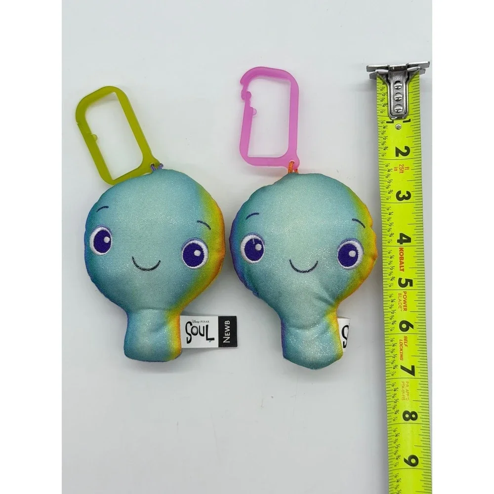 McDonald's Happy Meal Disney Pixar Soul Newb #1 Plush 2020 Keychain Clip Set